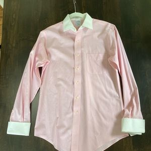 Brooks Brothers Slim Fit Non-Iron Shirt Size 15-34